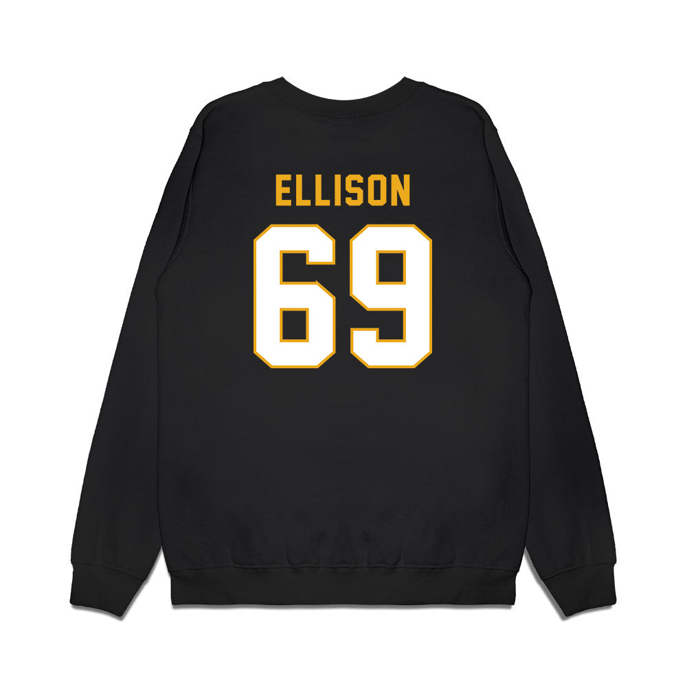 Missouri - NCAA Football : Braylon Ellison - Vintage Helmet Premium Crewneck Sweatshirt-1