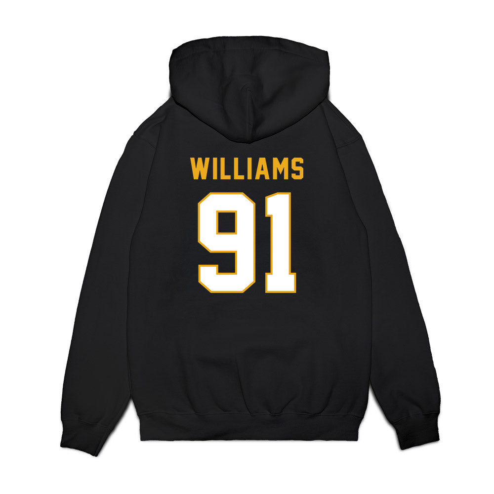 Missouri - NCAA Football : Elias Williams - Vintage Helmet Premium Hooded Sweatshirt-1