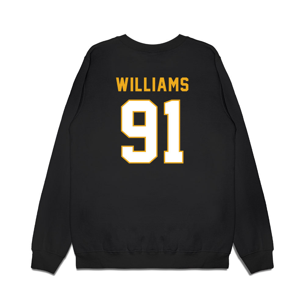 Missouri - NCAA Football : Elias Williams - Vintage Helmet Premium Crewneck Sweatshirt-1