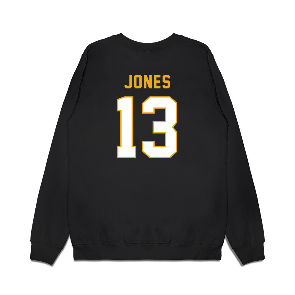 Missouri - NCAA Football : Jaden Jones - Vintage Helmet Premium Crewneck Sweatshirt-1