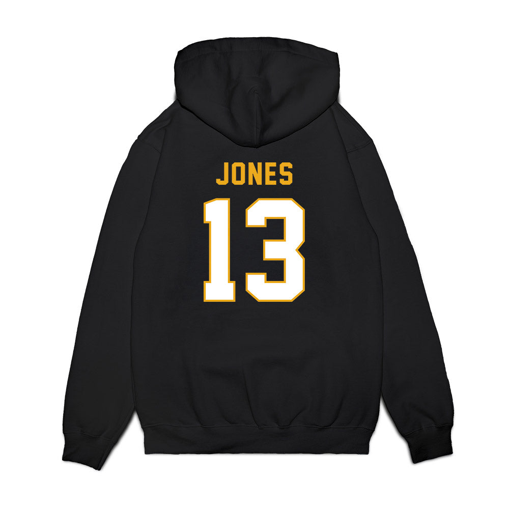 Missouri - NCAA Football : Jaden Jones - Vintage Helmet Premium Hooded Sweatshirt-1