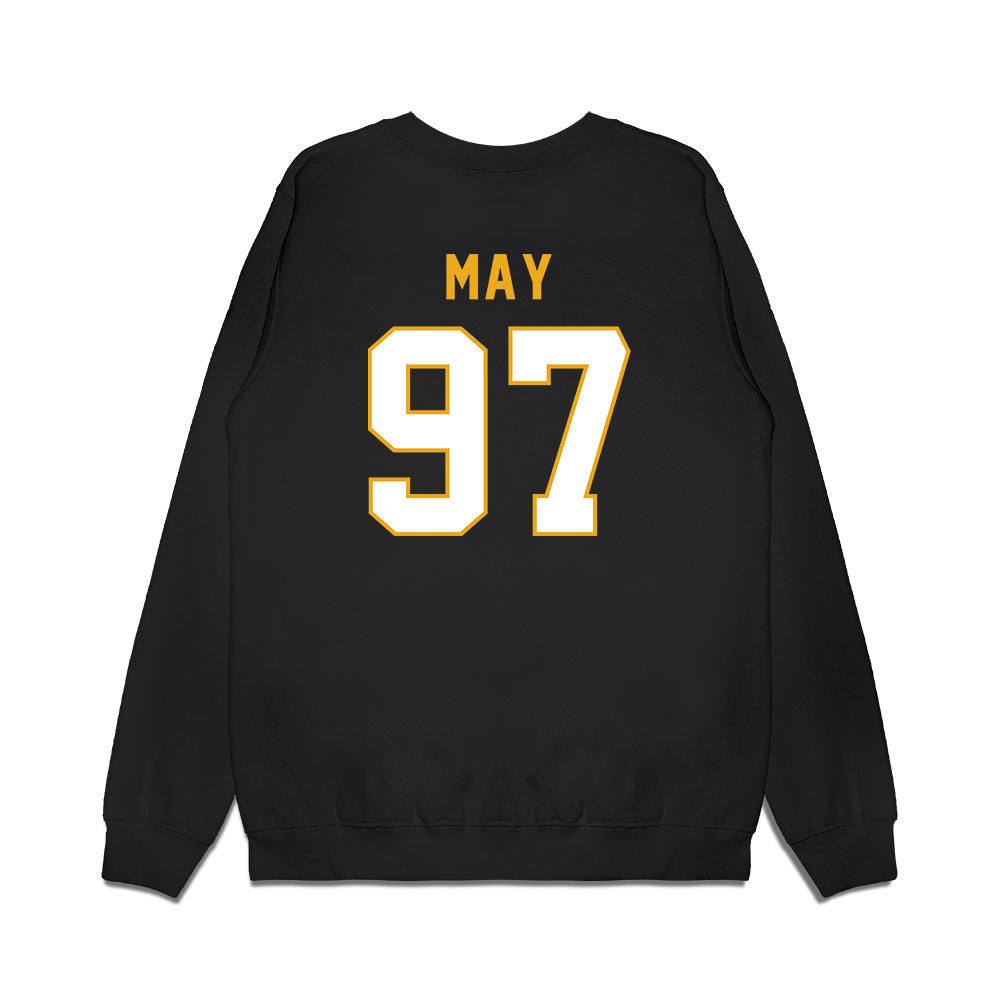Missouri - NCAA Football : CJ May - Vintage Helmet Premium Crewneck Sweatshirt-1