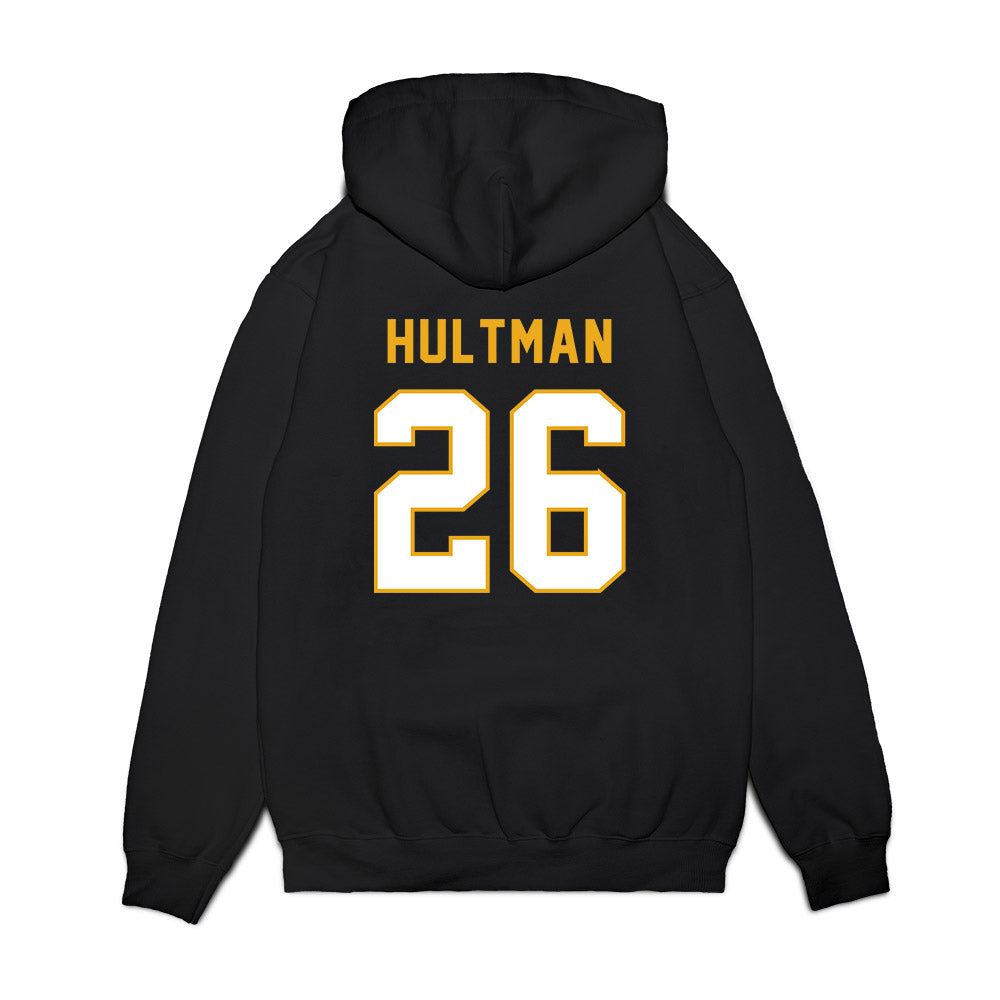 Missouri - NCAA Football : Brady Hultman - Vintage Helmet Premium Hooded Sweatshirt-1