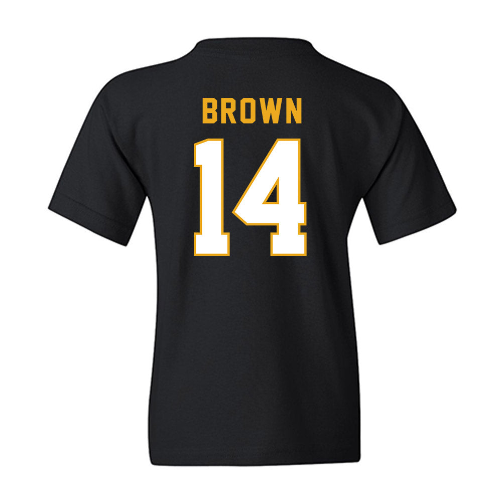 Missouri - NCAA Football : Brett Brown - Vintage Helmet Youth T-Shirt-1