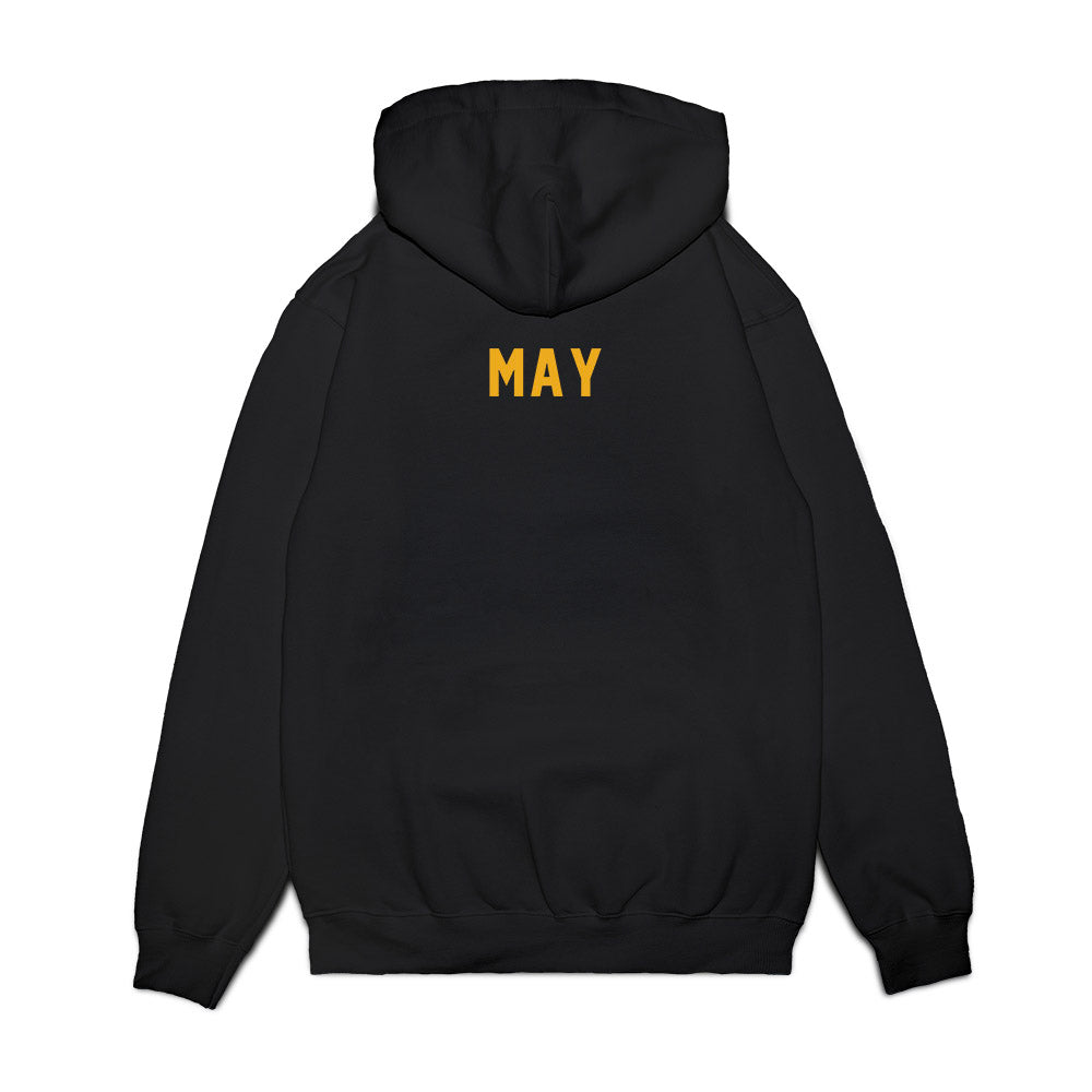 Missouri - NCAA Football : CJ May - Vintage Helmet Premium Hooded Sweatshirt-1