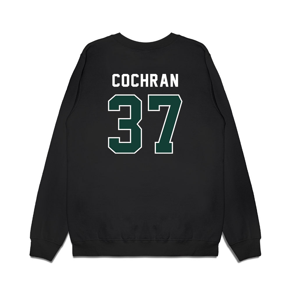 Michigan State - NCAA Football : Darelle Cochran - Vintage Helmet Premium Crewneck Sweatshirt-1