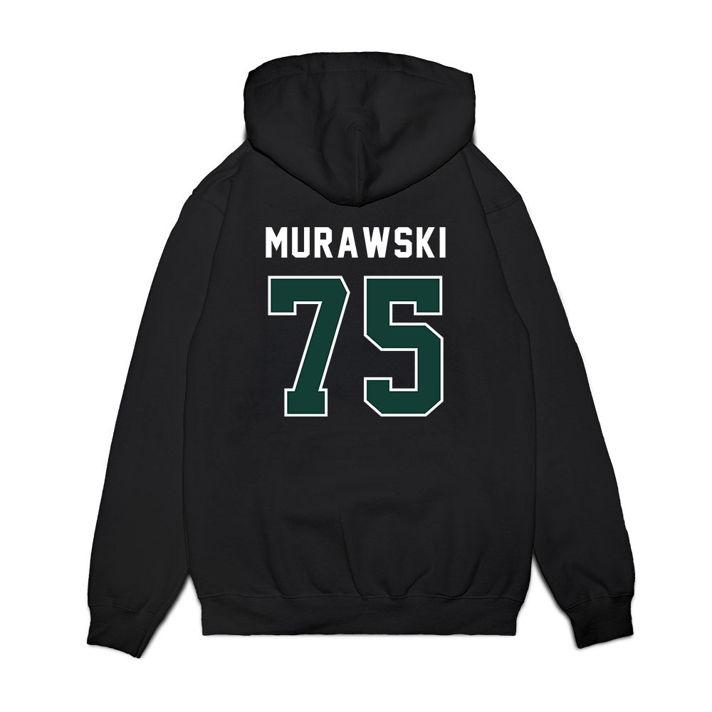 Michigan State - NCAA Football : Benjamin Murawski - Vintage Helmet Premium Hooded Sweatshirt-1