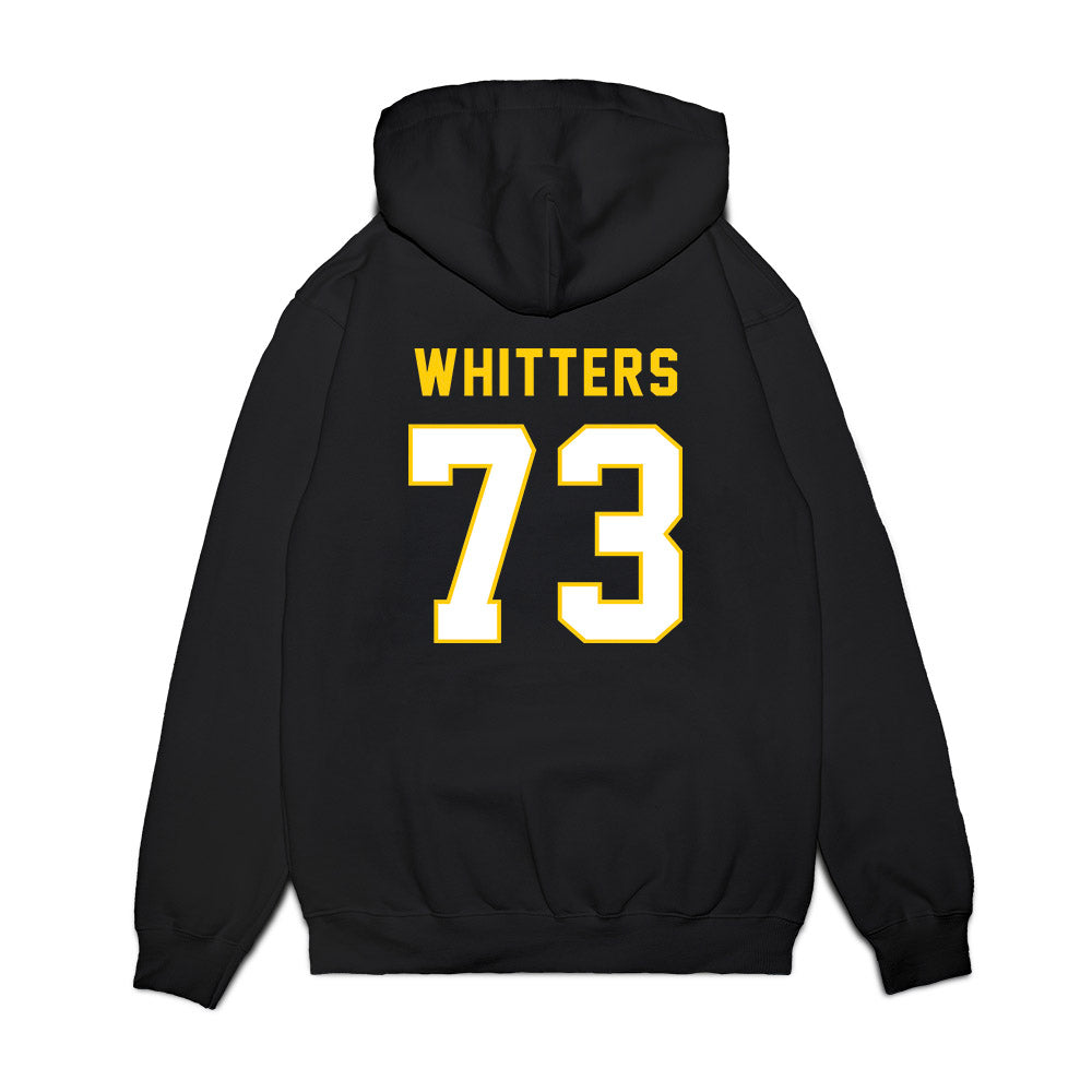 Iowa - NCAA Football : Colin Whitters - Vintage Helmet Premium Hooded Sweatshirt-1