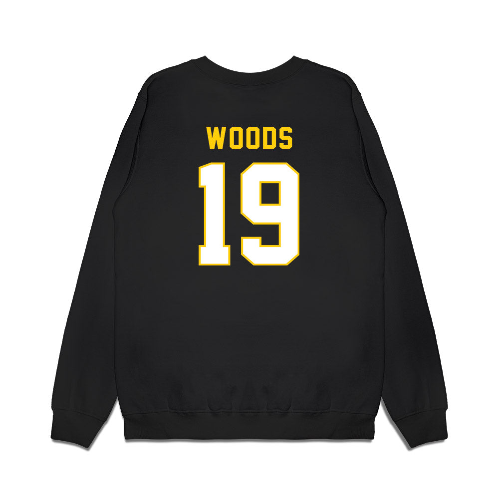 Iowa - NCAA Football : Mason Woods - Vintage Helmet Premium Crewneck Sweatshirt-1