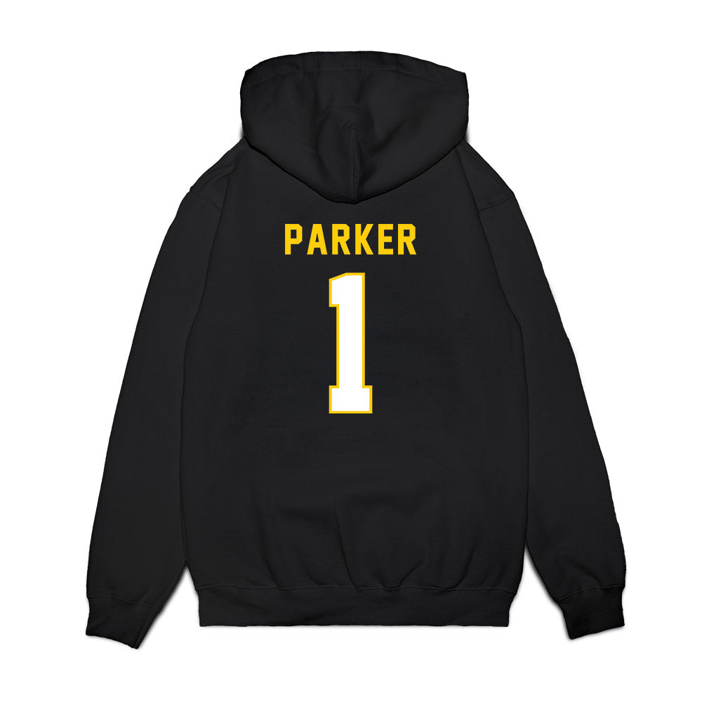 Iowa - NCAA Football : KJ Parker - Vintage Helmet Premium Hooded Sweatshirt-1