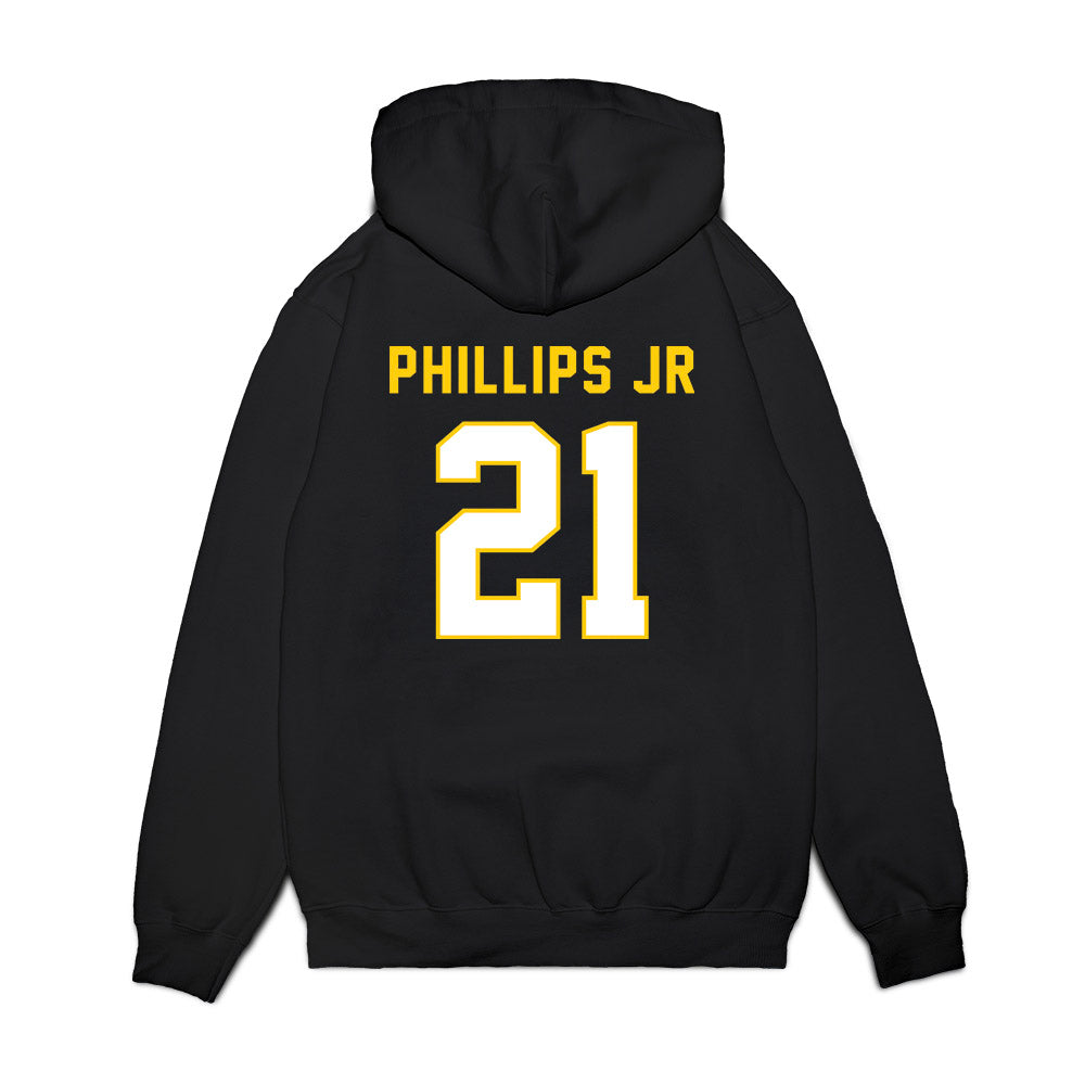 Iowa - NCAA Football : Lendon Phillips jr - Vintage Helmet Premium Hooded Sweatshirt-1