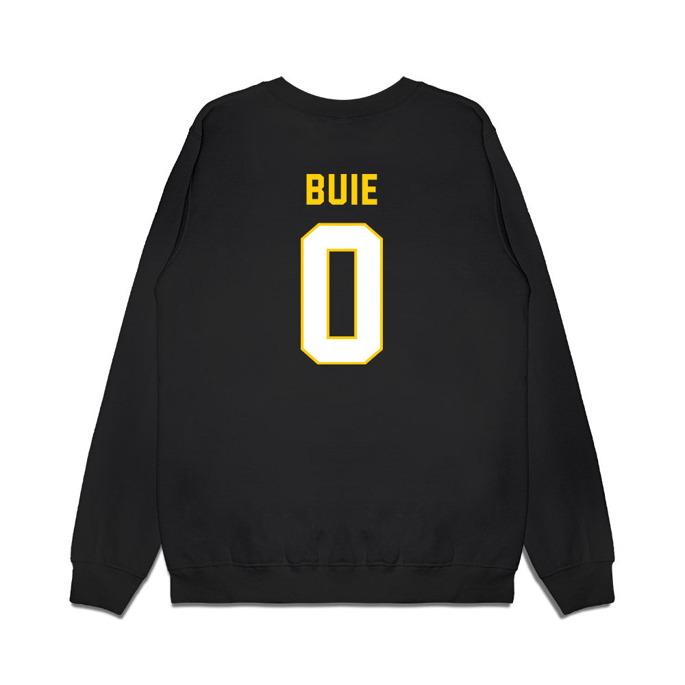 Iowa - NCAA Football : Jarriett Buie - Vintage Helmet Premium Crewneck Sweatshirt-1