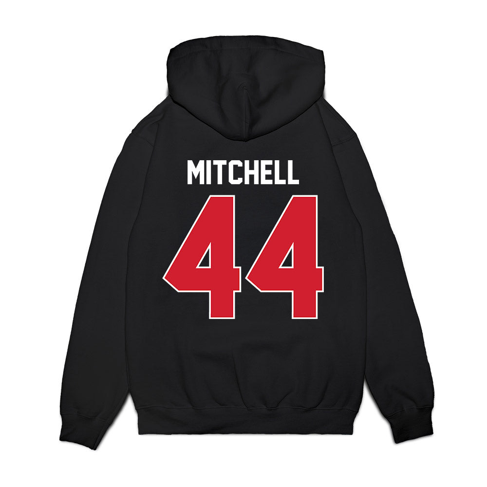 Ole Miss - NCAA Football : Tony Mitchell - Vintage Helmet Premium Hooded Sweatshirt-1