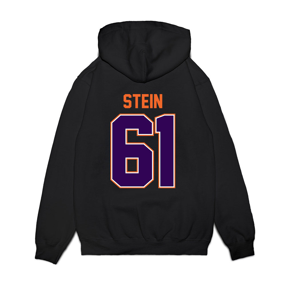 Clemson - NCAA Football : Danny Stein - Vintage Helmet Premium Hooded Sweatshirt-1