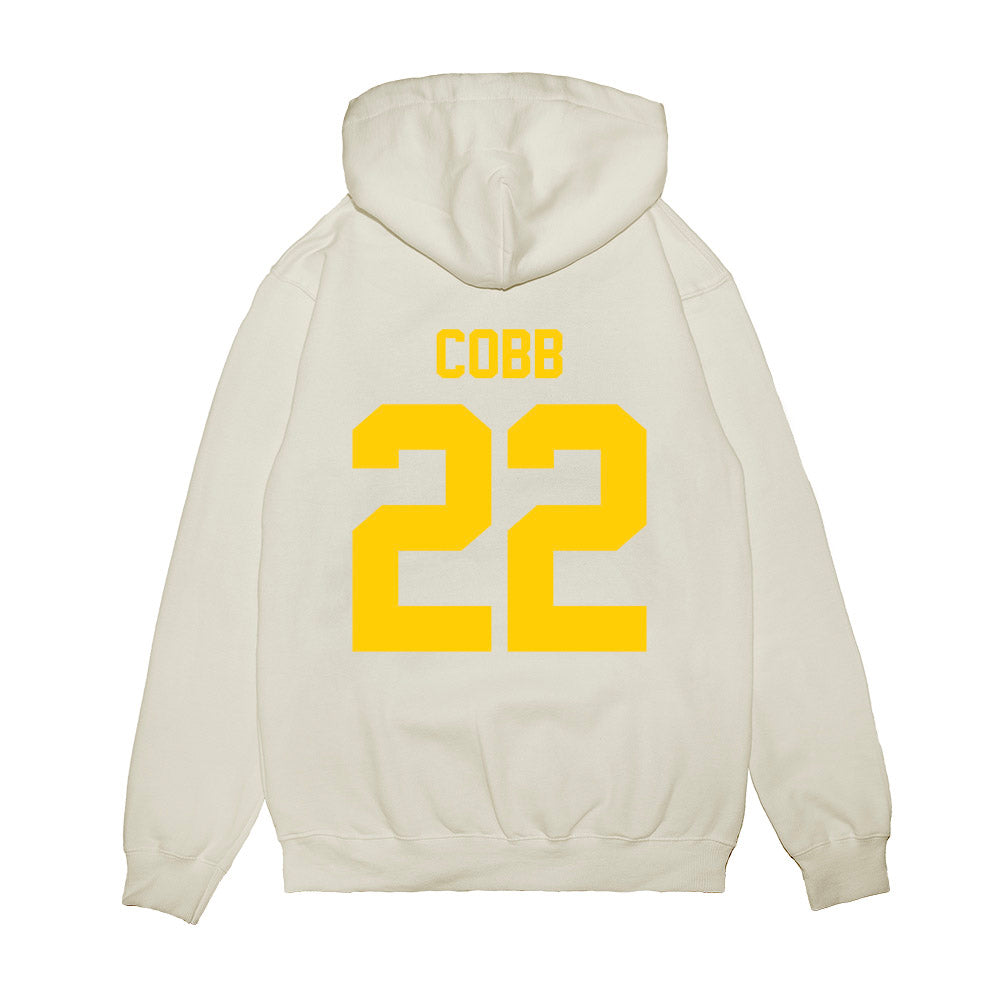 Maryland - NCAA Football : Zahir Cobb - Vintage Helmet Premium Hooded Sweatshirt-1