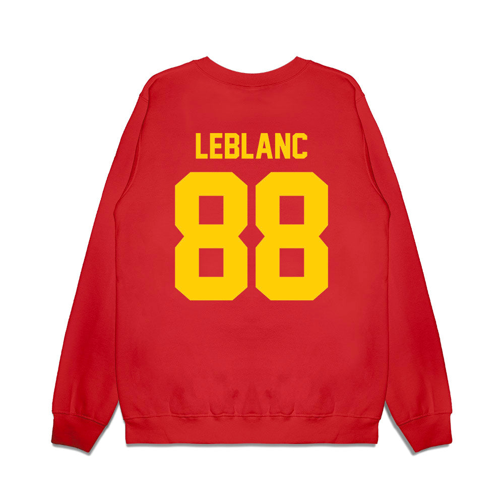 Maryland - undefined : Derrick LeBlanc - Vintage Helmet Premium Crewneck Sweatshirt-1