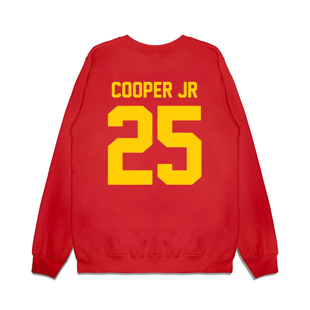 Maryland - undefined : Ricardo Cooper Jr - Vintage Helmet Premium Crewneck Sweatshirt-1