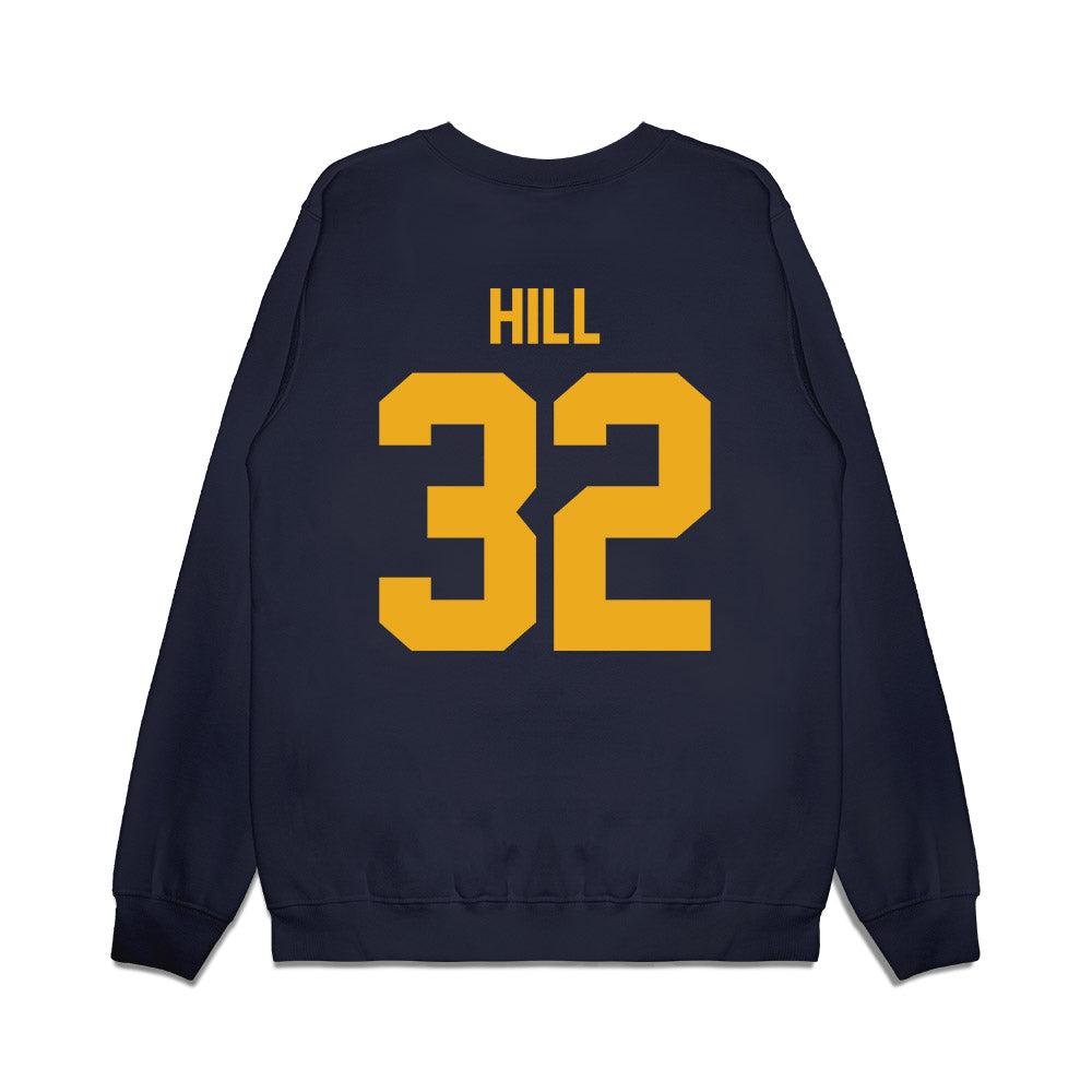 West Virginia - NCAA Football : Simaj Hill - Vintage Helmet Premium Crewneck Sweatshirt-1
