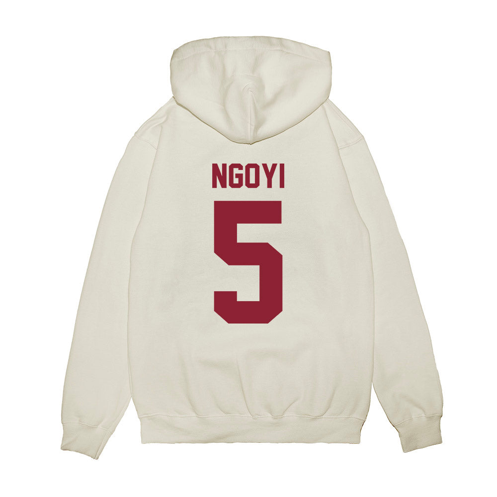 Iowa State - NCAA Football : Beni Ngoyi - Vintage Helmet Premium Hooded Sweatshirt-1