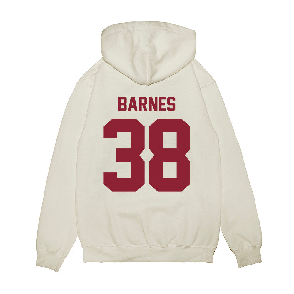 Iowa State - NCAA Football : Amiri Barnes - Vintage Helmet Premium Hooded Sweatshirt-1