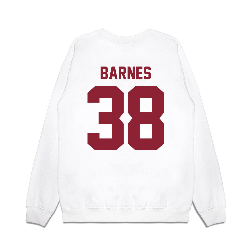 Iowa State - NCAA Football : Amiri Barnes - Vintage Helmet Premium Crewneck Sweatshirt-1