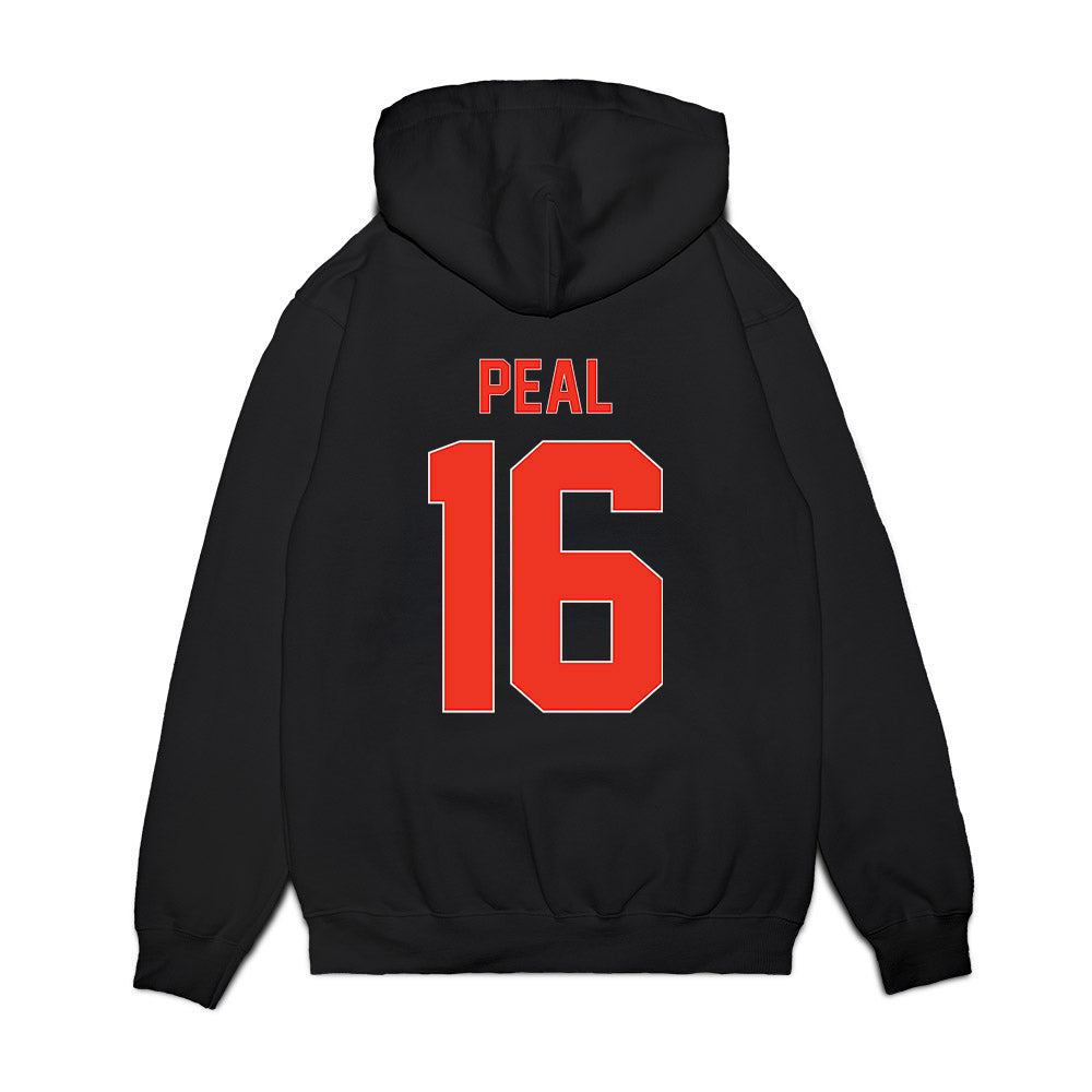 Syracuse - NCAA Football : Chris Peal - Vintage Helmet Premium Hooded Sweatshirt-1
