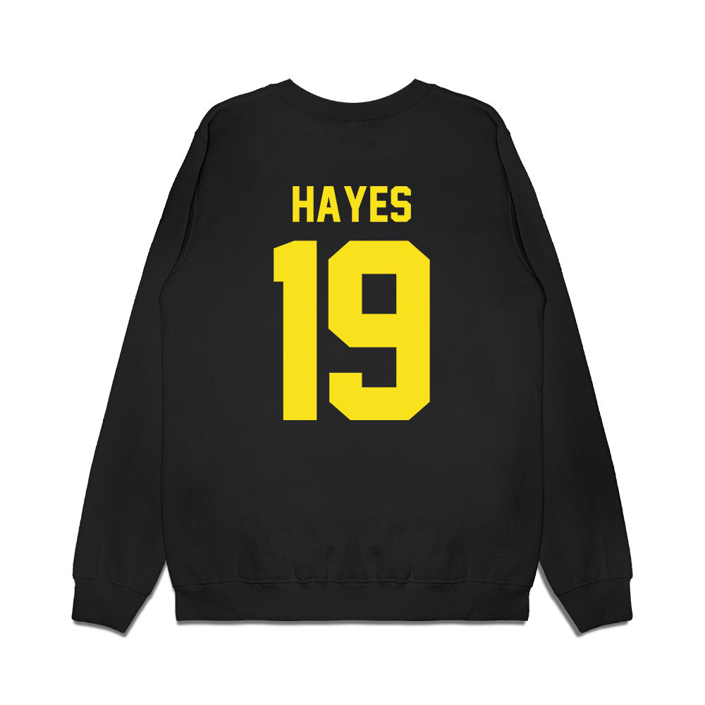 Oregon - NCAA Football : Ryder Hayes - Vintage Helmet Premium Crewneck Sweatshirt-1
