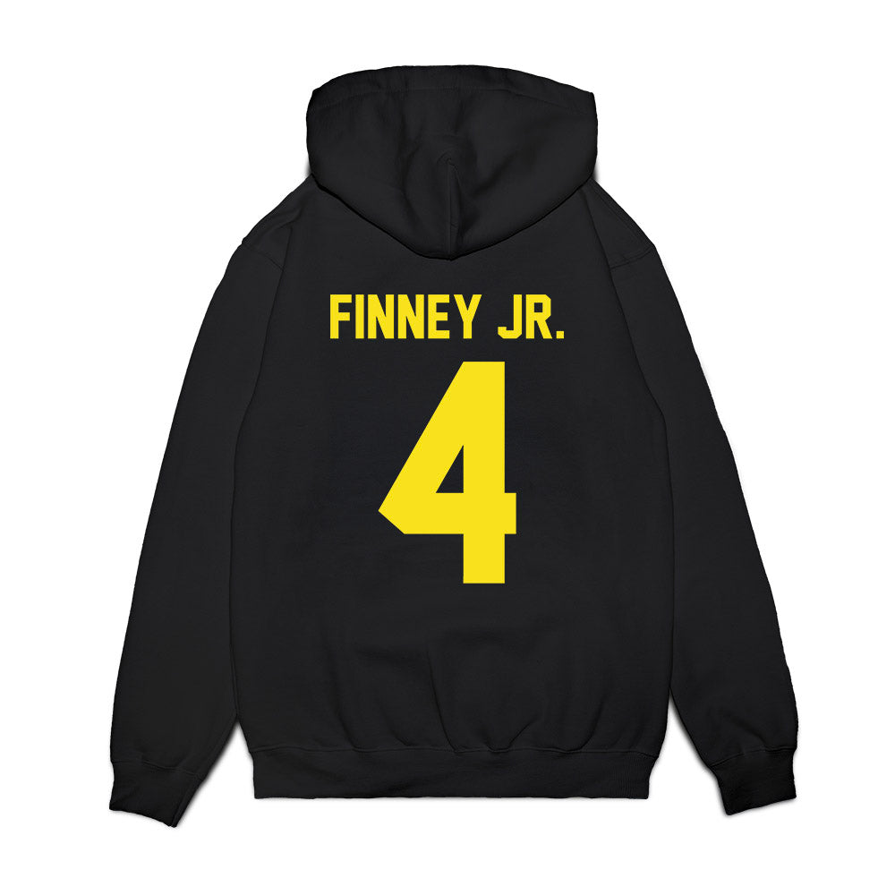 Oregon - NCAA Football : Brandon Finney Jr. - Vintage Helmet Premium Hooded Sweatshirt-1