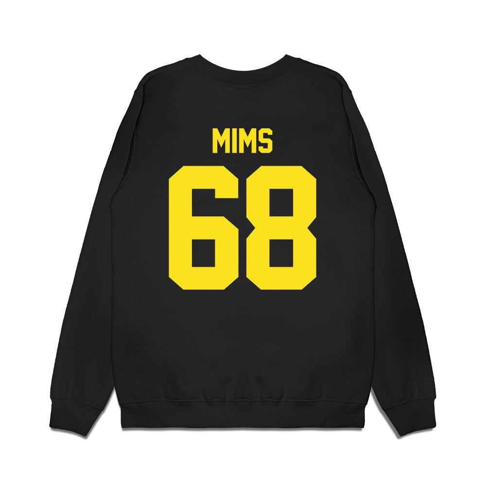 Oregon - NCAA Football : Auston Mims - Vintage Helmet Premium Crewneck Sweatshirt-1