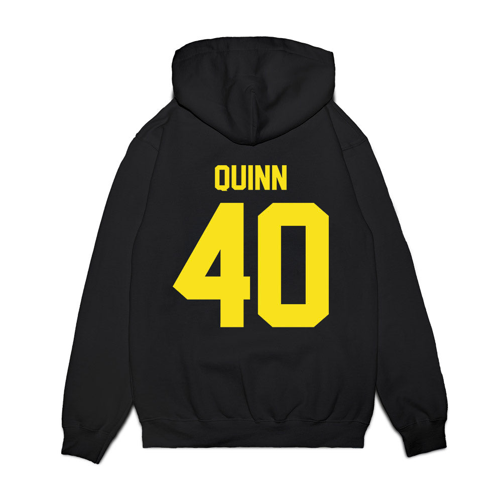 Oregon - NCAA Football : Zander Quinn - Vintage Helmet Premium Hooded Sweatshirt-1