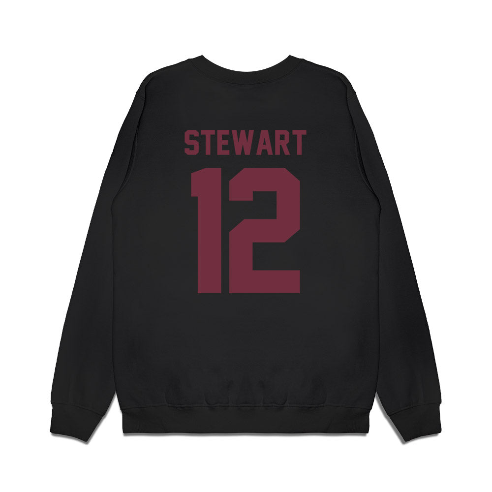 Mississippi State - NCAA Football : Ja'Bryis Stewart - Vintage Helmet Premium Crewneck Sweatshirt-1