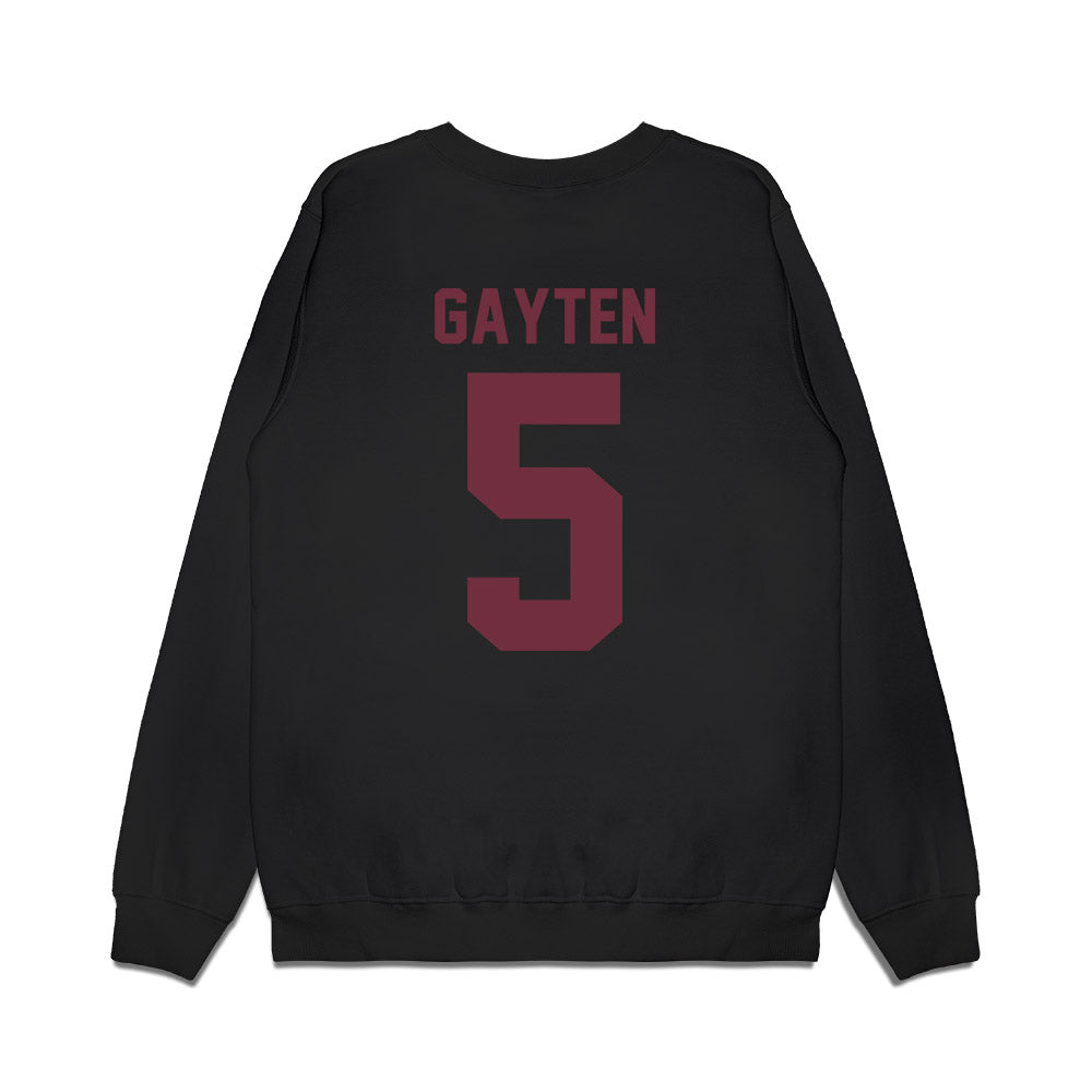 Mississippi State - NCAA Football : Xavier Gayten - Vintage Helmet Premium Crewneck Sweatshirt-1