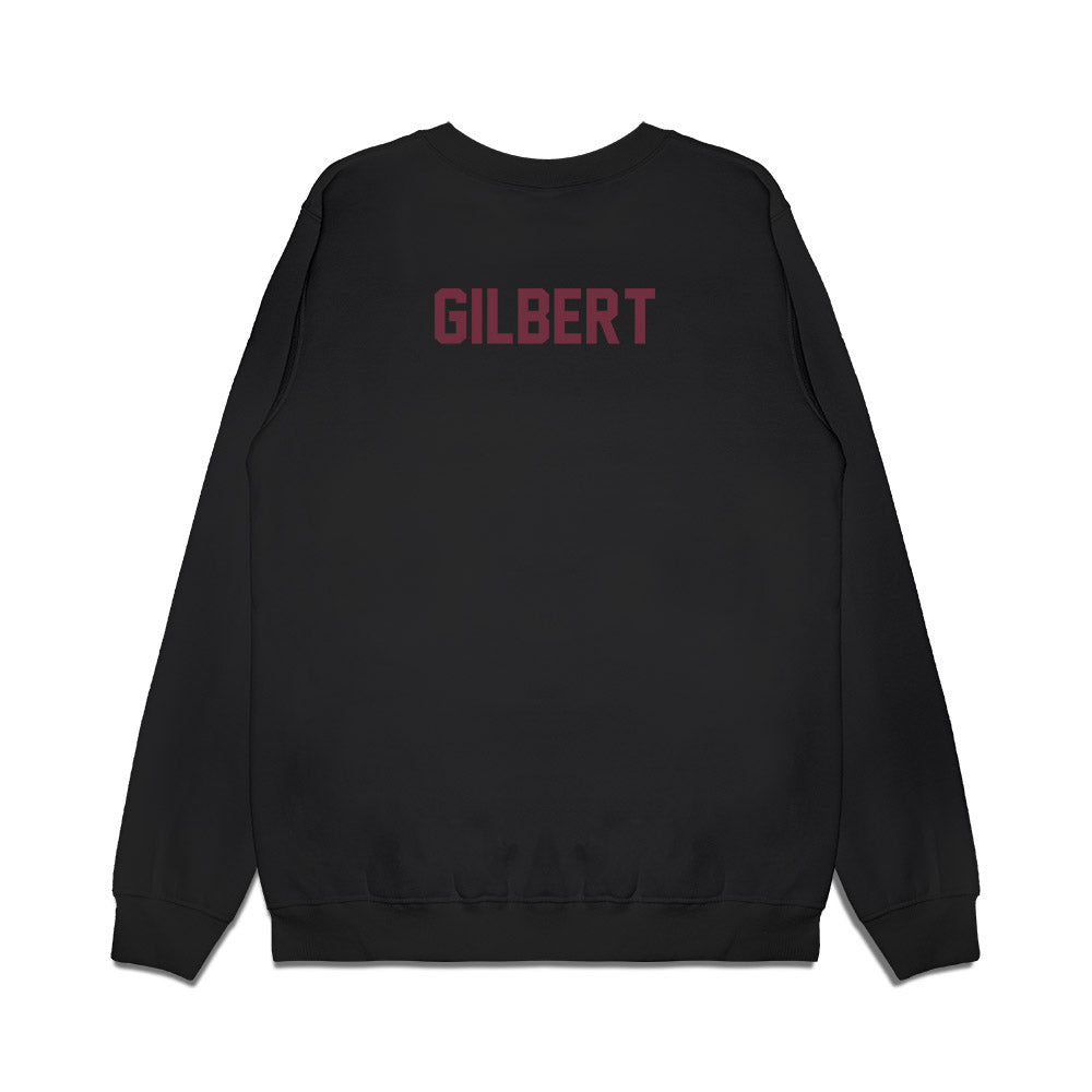 Mississippi State - NCAA Football : Jardin Gilbert - Vintage Helmet Premium Crewneck Sweatshirt-1