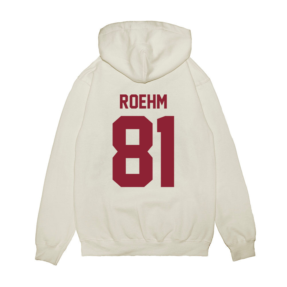 South Carolina - NCAA Football : Reno Roehm - Vintage Helmet Premium Hooded Sweatshirt-1