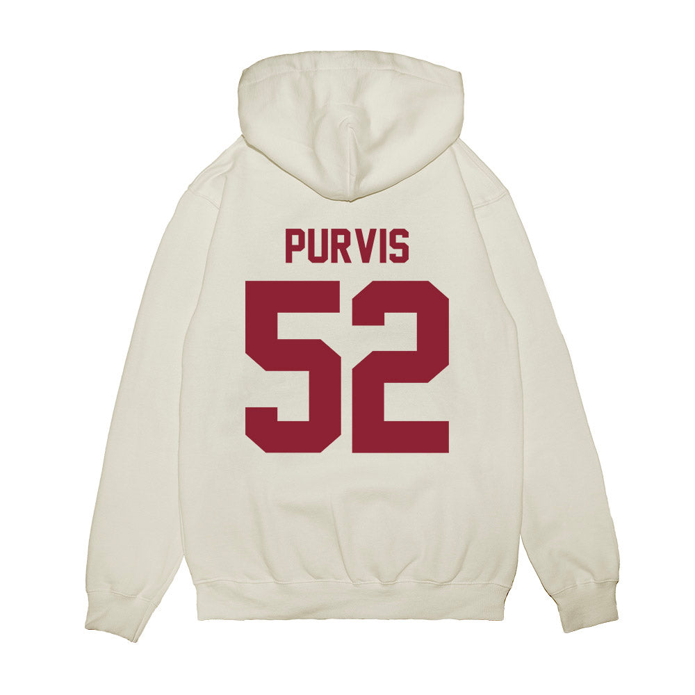 South Carolina - NCAA Football : Hank Purvis - Vintage Helmet Premium Hooded Sweatshirt-1