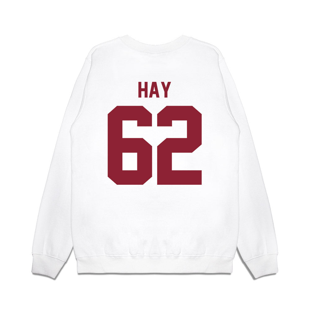 South Carolina - NCAA Football : Nolan Hay - Vintage Helmet Premium Crewneck Sweatshirt-1