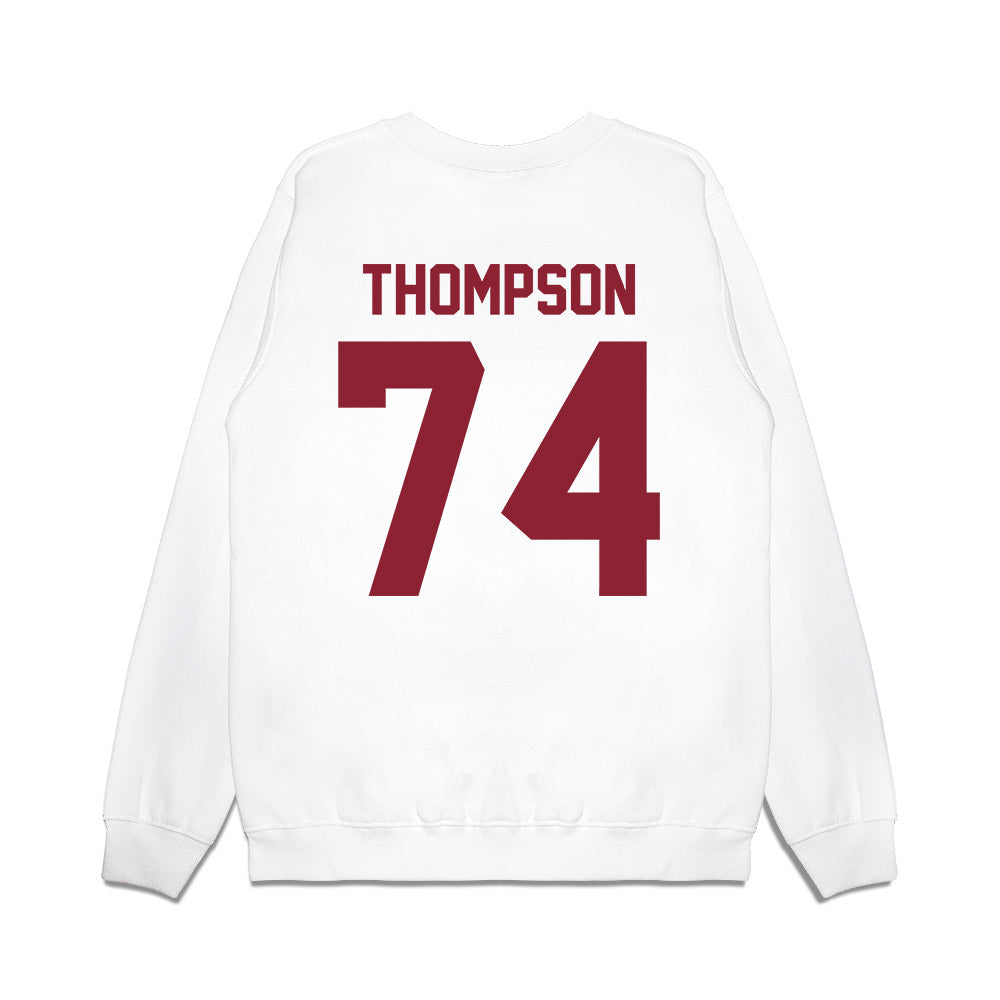 South Carolina - NCAA Football : Josiah Thompson - Vintage Helmet Premium Crewneck Sweatshirt-1