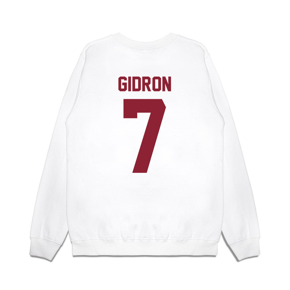 South Carolina - NCAA Football : Jordon Gidron - Vintage Helmet Premium Crewneck Sweatshirt-1