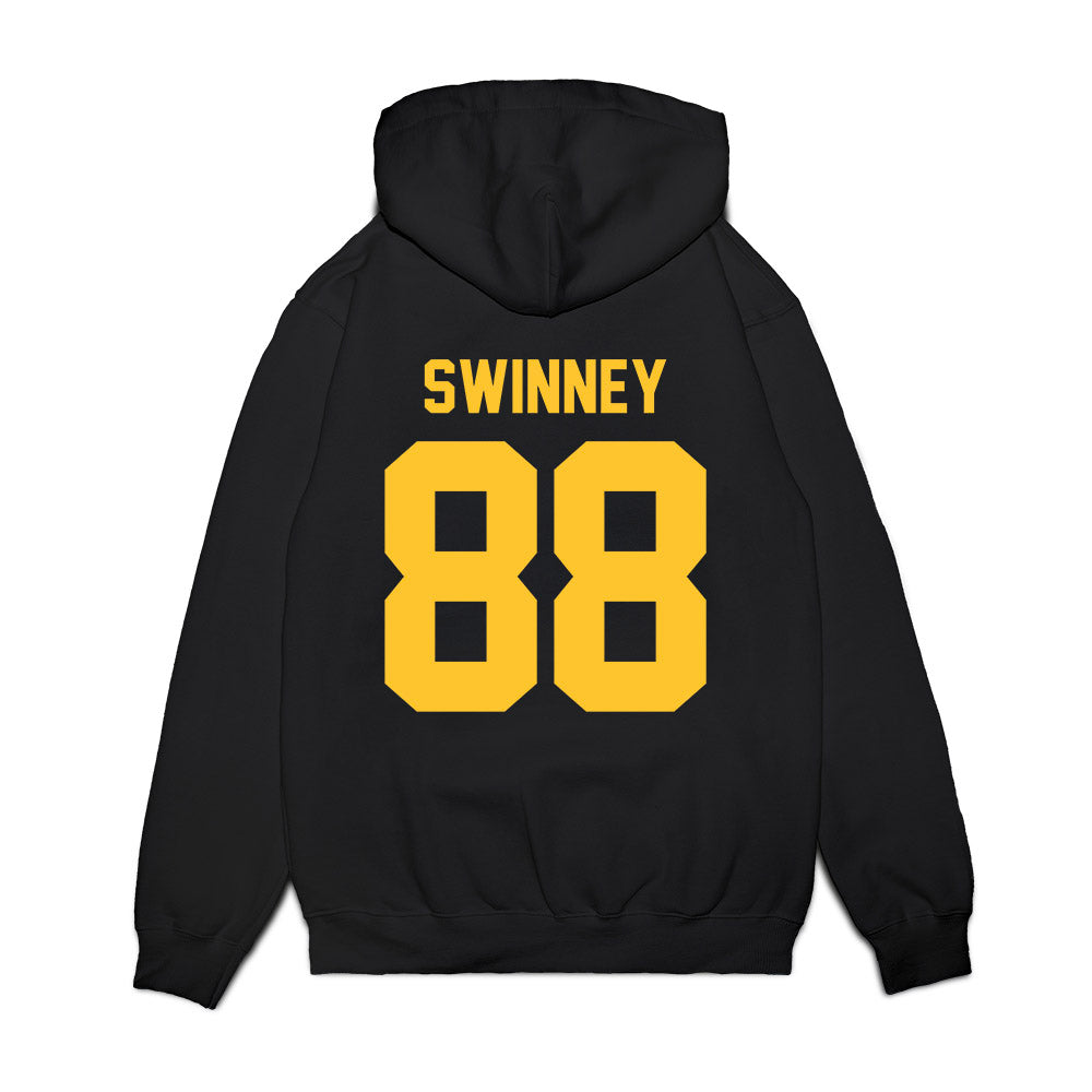 UC Berkeley - NCAA Football : Meyer Swinney - Vintage Helmet Premium Hooded Sweatshirt-1