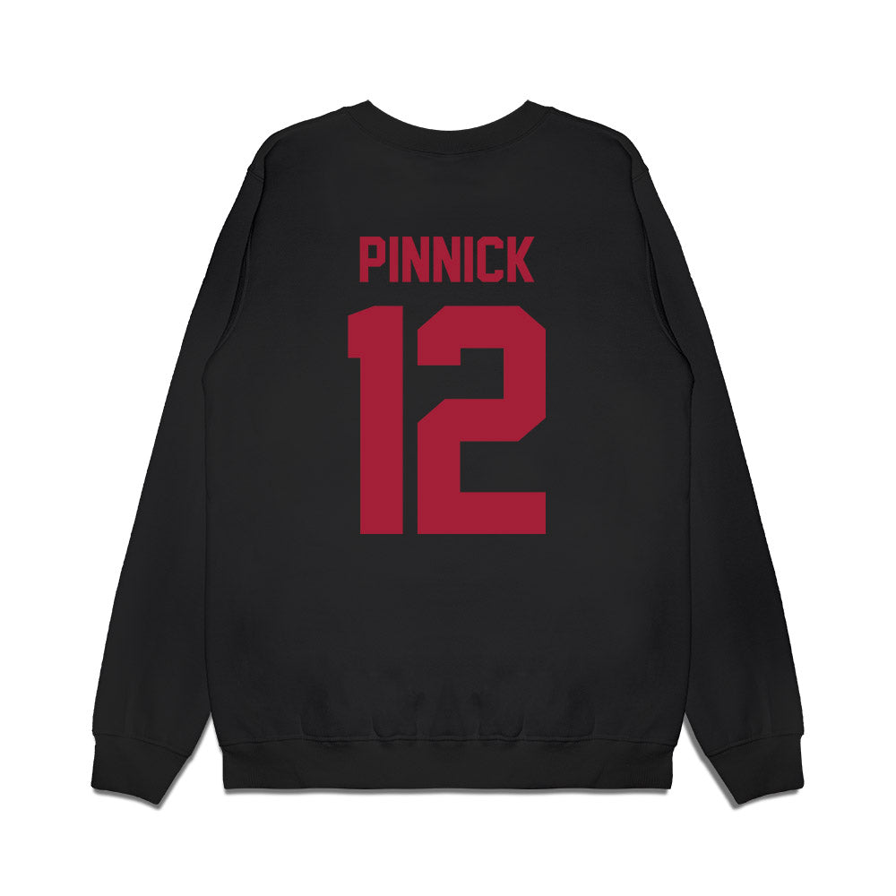 WSU - NCAA Football : Caden Pinnick - Vintage Helmet Premium Crewneck Sweatshirt-1