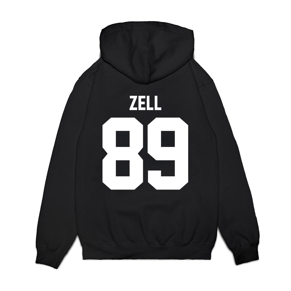 Virginia Tech - NCAA Football : Hudson Zell - Vintage Helmet Premium Hooded Sweatshirt-1