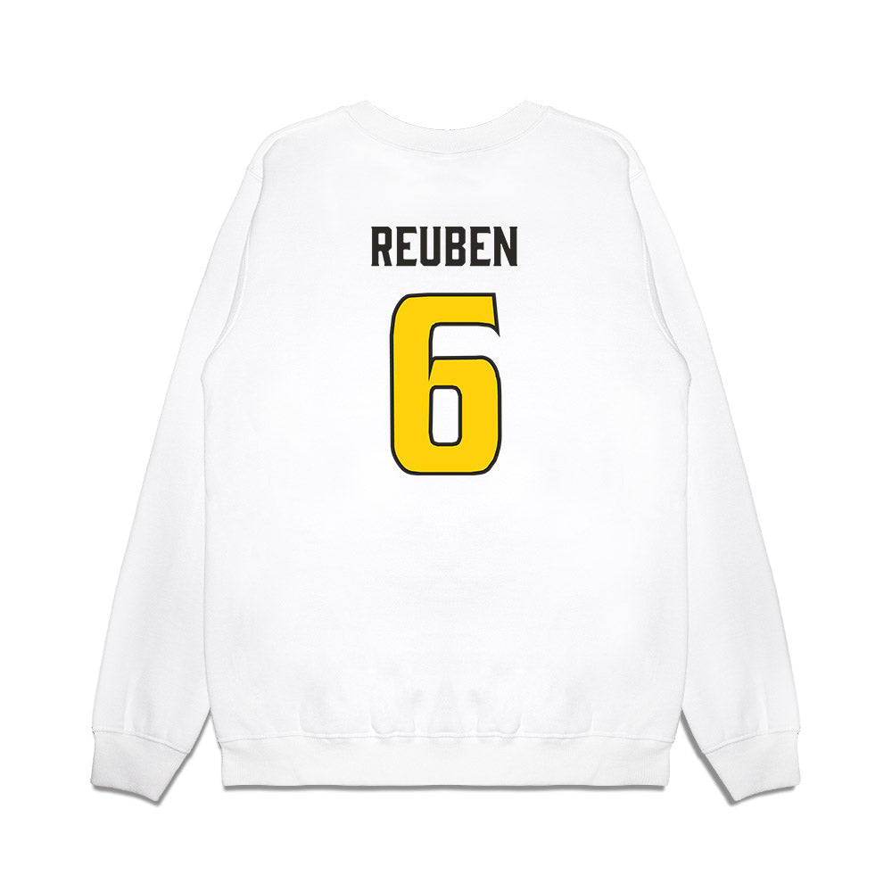 USF - NCAA Football : Mudia Reuben - Retro Sports Shersey Premium Crewneck Sweatshirt-1