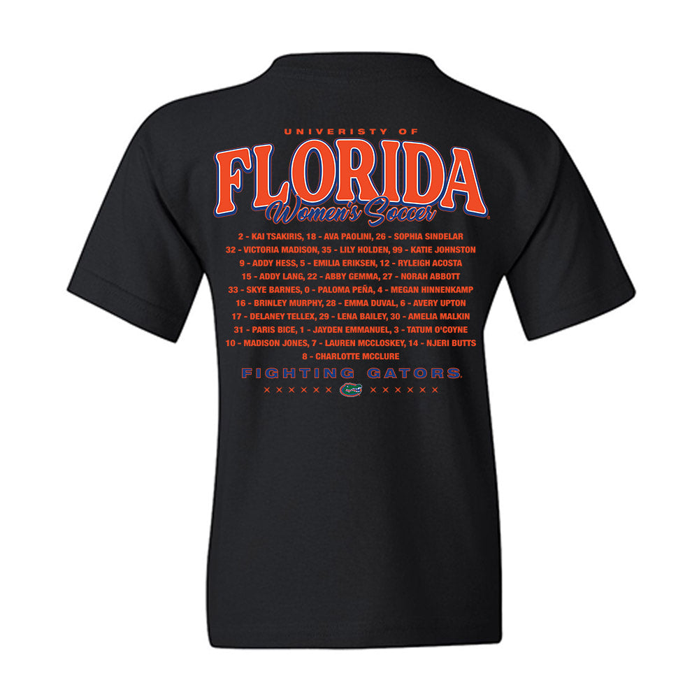 Florida - NCAA Women's Soccer : - Roster Youth T-Shirt-1