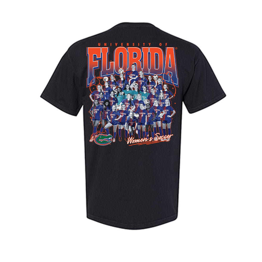 Florida - NCAA Women's Soccer : - Team Collage Short Sleeves Pocket T-Shirt-1