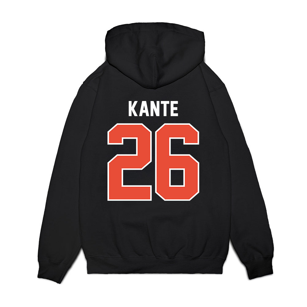 Illinois - NCAA Football : Ismael Kante - Vintage Helmet Premium Hooded Sweatshirt-1