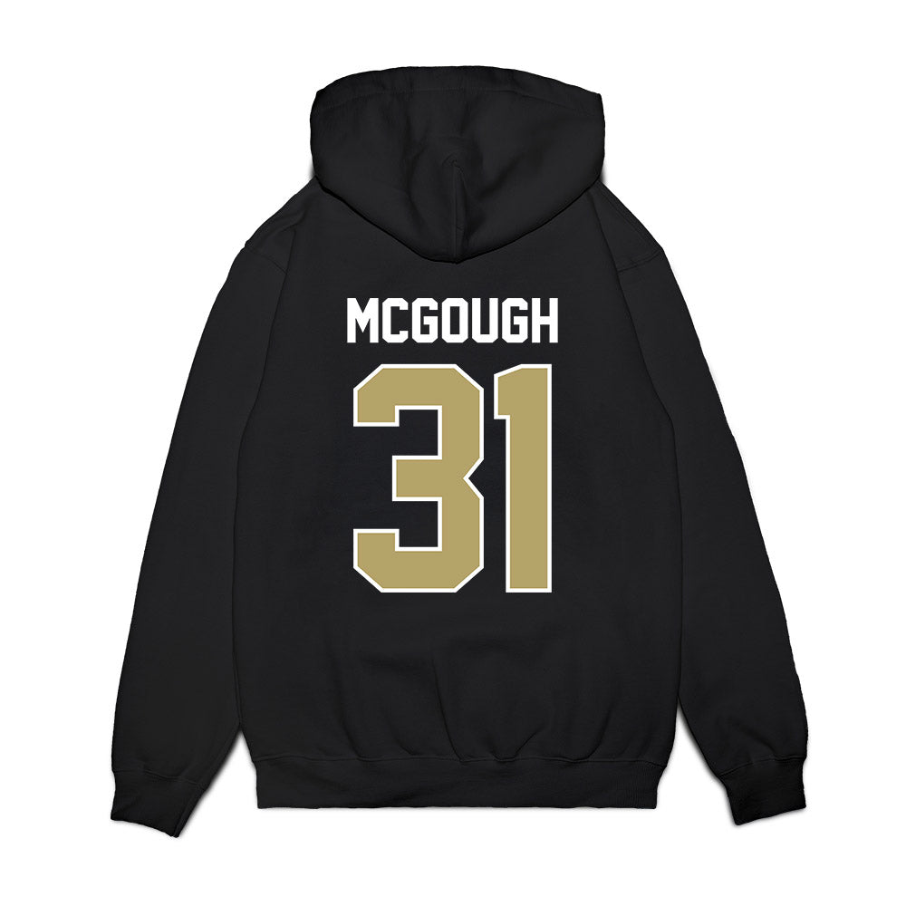 Central Florida - NCAA Football : Noah McGough - Vintage Helmet Premium Hooded Sweatshirt-1