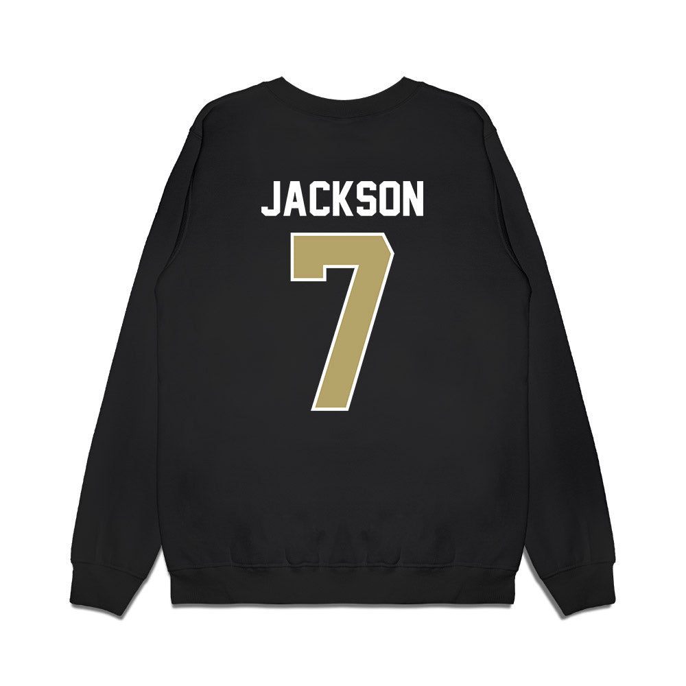 Central Florida - NCAA Football : Antione Jackson - Vintage Helmet Premium Crewneck Sweatshirt-1