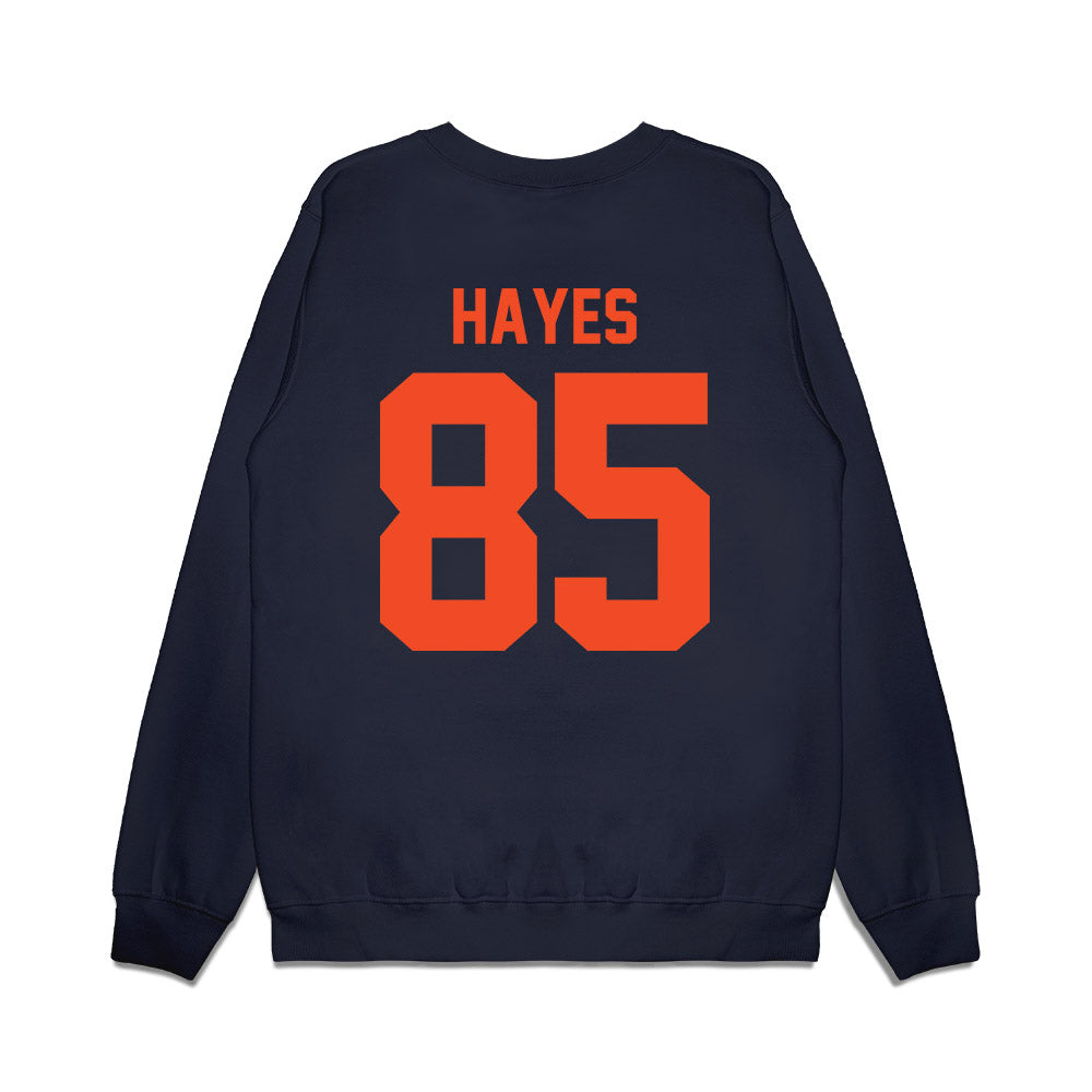Virginia - NCAA Football : Jewett Hayes - Vintage Helmet Premium Crewneck Sweatshirt-1