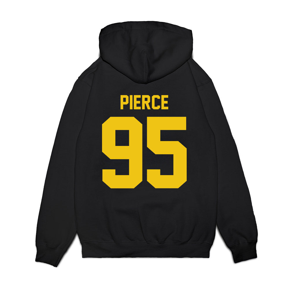 Michigan - NCAA Football : Trey Pierce - Vintage Helmet Premium Hooded Sweatshirt-1
