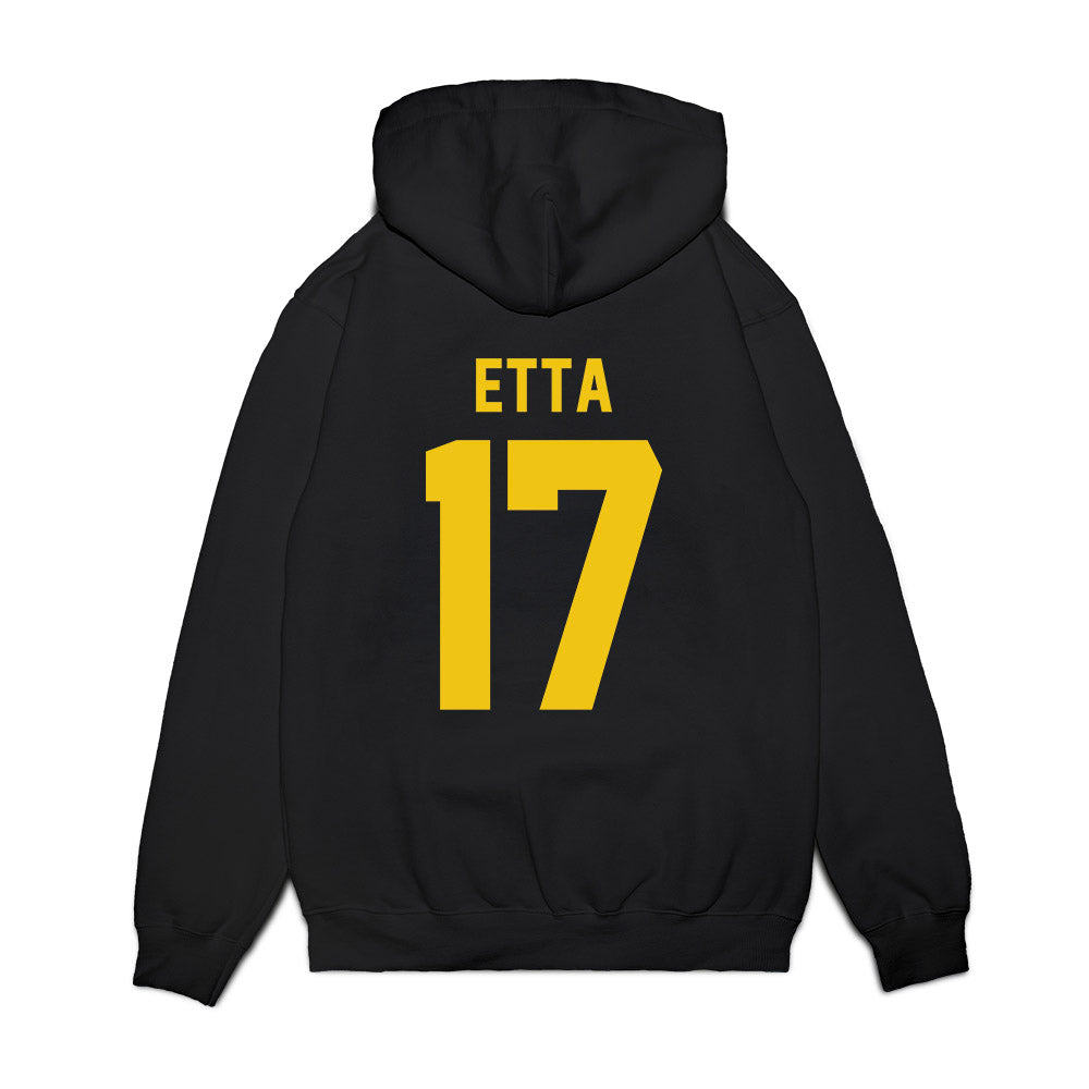 Michigan - NCAA Football : Enow Etta - Vintage Helmet Premium Hooded Sweatshirt-1